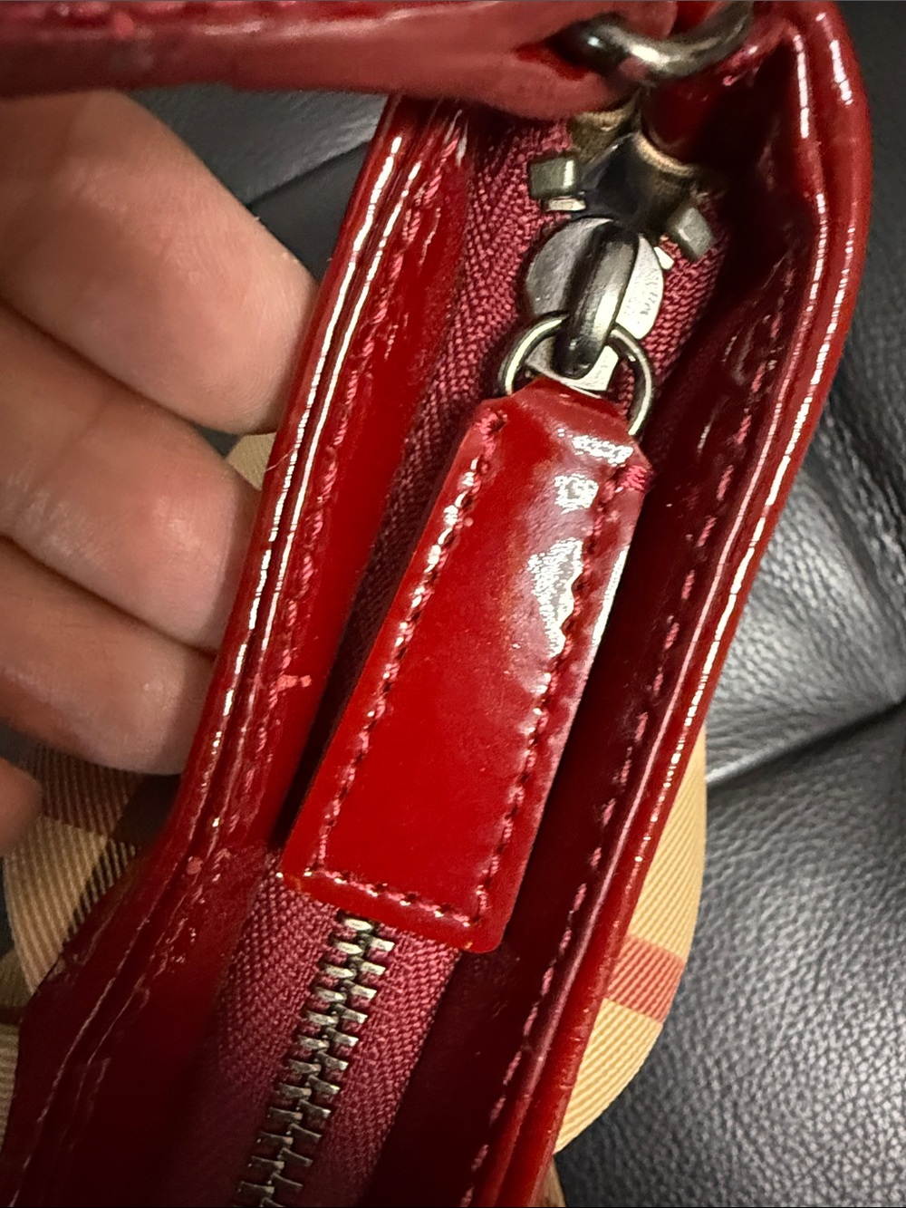 Burberry Plaid Shoulder Bag - Picture 11 of 15